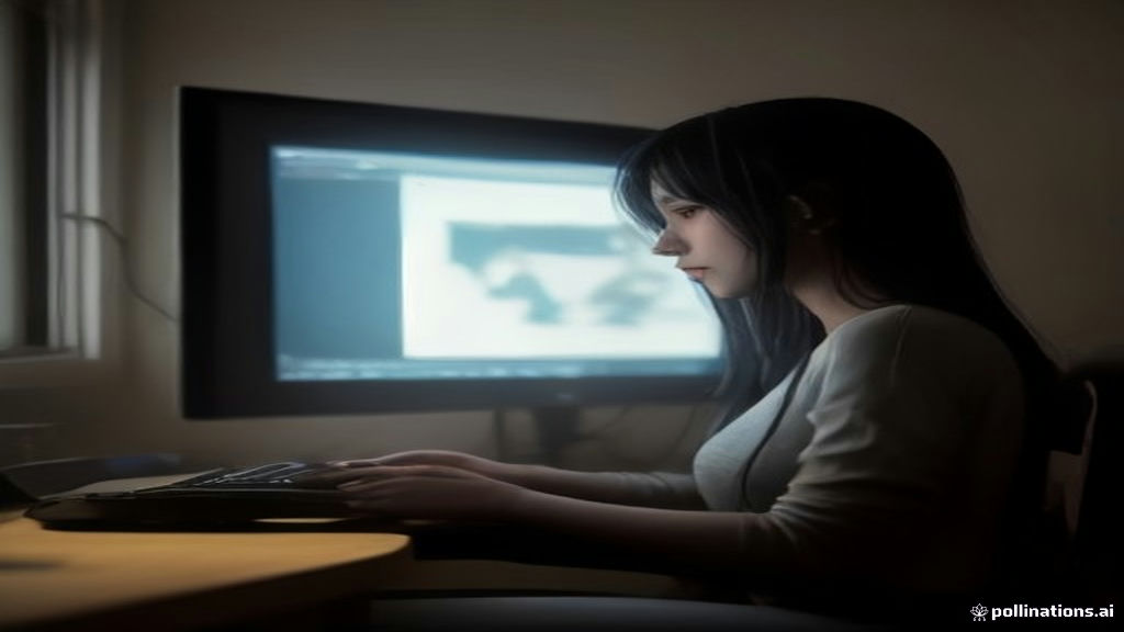 Ilustrasi gamer menikmati game pc hemat kuota internet dengan setup santai di kamar.